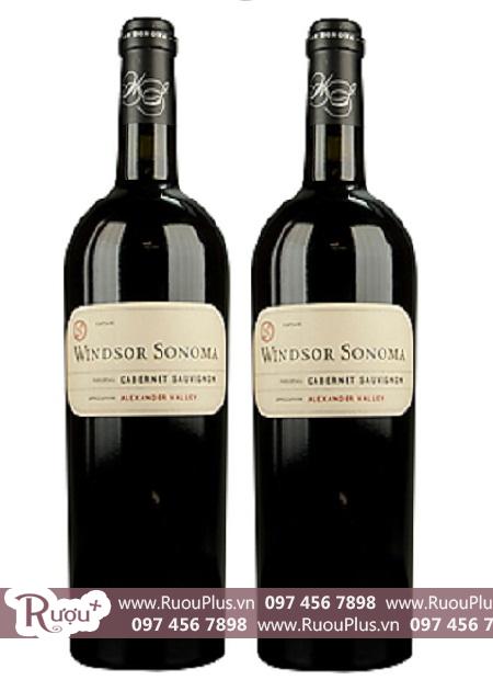 Rượu vang Windsor Sonoma Alexander Valley Cabernet Sauvignon