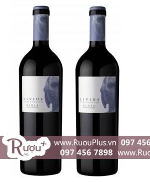Rượu vang Vang Tây Ban Nha Livius Tempranillo D.O.Rioja