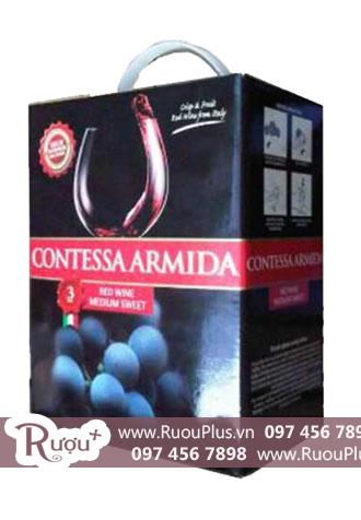 Rượu vang bịch ngọt Contessa Armida 3L Cao cấp