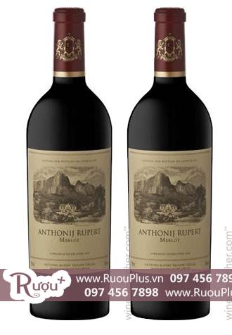 Rượu vang Nam Phi Anthonij Rupert Merlot