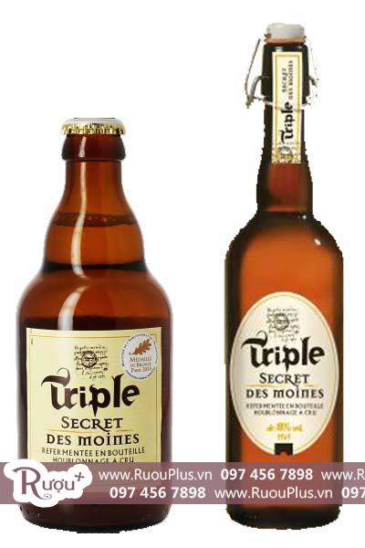 Bia Hà Lan Triple Secret des Moines 8% - Chai 8%/ 330ml và 750ml
