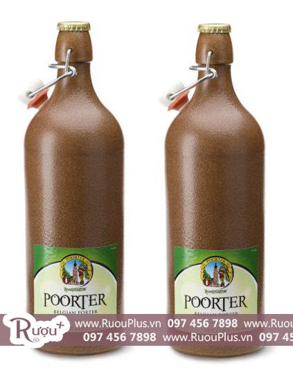 Bia Sứ Bỉ Poorter Belgian Porter Hoogstraten