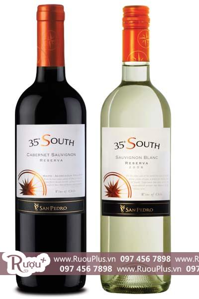 Dòng rượu vang Chile 35 South