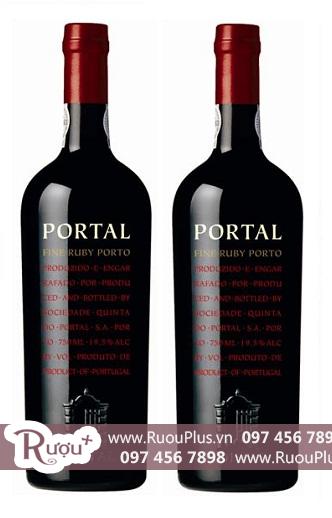 Rượu vang Bồ Đào Nha Portal Fine Ruby Porto