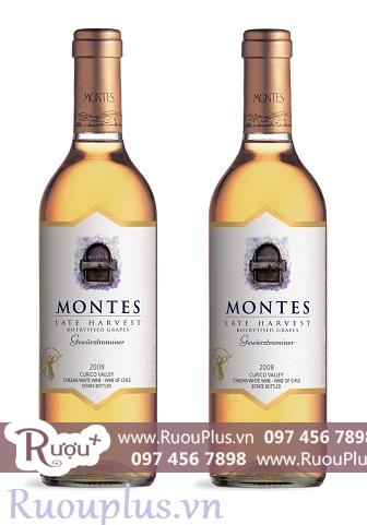 Rượu vang Chile Montes Late Harvest Gewüztraminer Botrytised