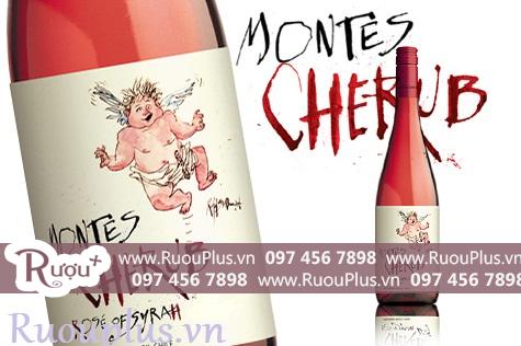 Rượu vang Chile Montes Cherub Rose of Syrah