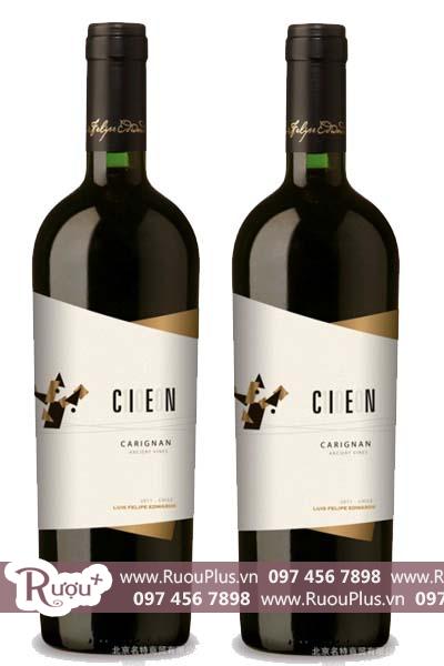 Rượu vang Chile Cien 100