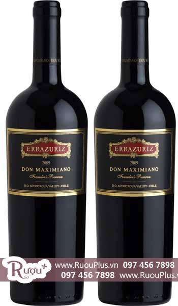 Rượu vang Chile Errazuriz Don Maximiano