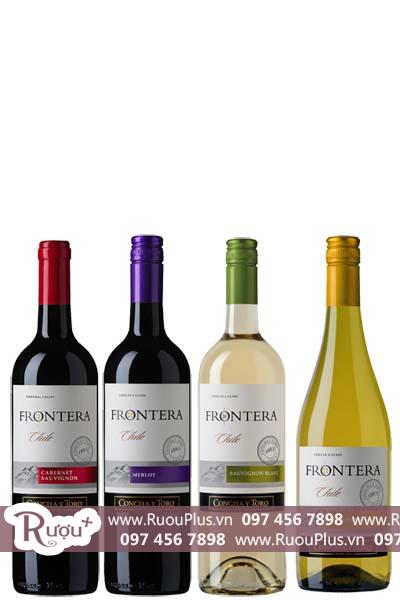 Rượu vang Chile Frontera chiết khấu từ 10% trở lên