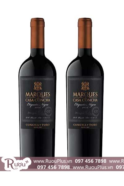 Rượu vang Chile Marques de Casa Concha Etiqueta Negra