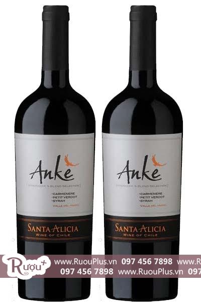 Rượu vang Chile Santa Alicia Anke