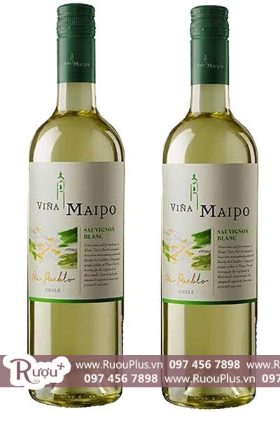 Rượu vang Chile Vina Maipo Mi Pueblo Sauvignon Blanc
