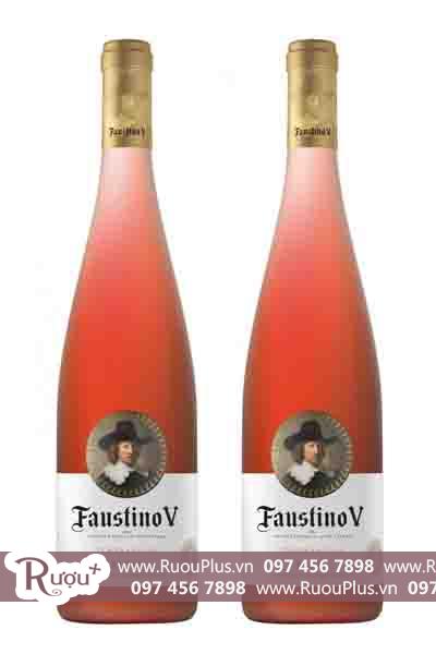 Rượu vang Faustino V Tempranillo Rose