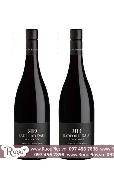 Rượu vang Nam Phi Radford Dale “Black Rock”