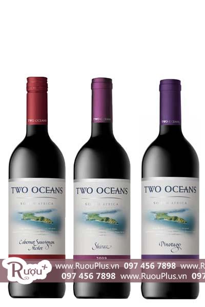 Rượu vang Nam Phi Two Oceans Red
