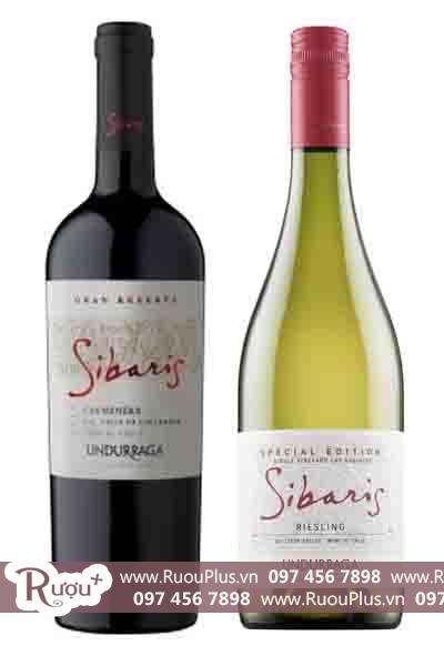 Rượu vang Sibaris (Đỏ - trắng)