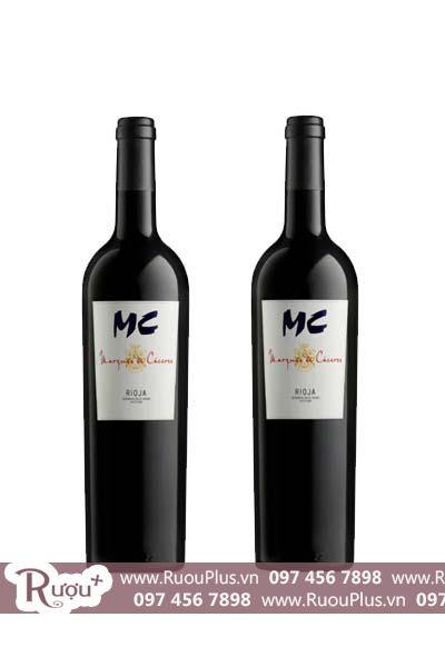 Rượu vang Vang Tây Ban Nha MC Marques de Caceres Rioja DOC