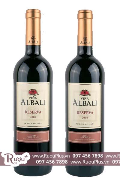 Rượu vang Vang Tây Ban Nha Vina Albali Reserva Tempranillo