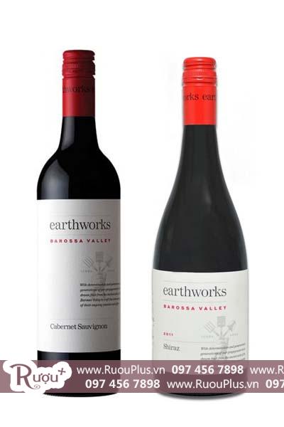 Rượu vang Úc EarthWorks