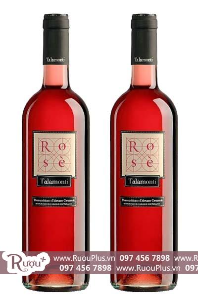 Rượu vang Ý Talamonti Rose