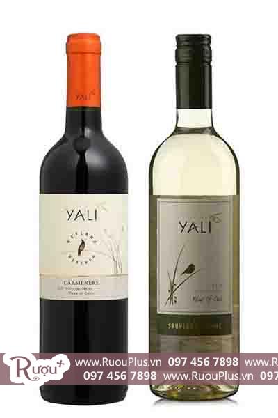 Rượu vang Yali Reserva (trắng - đỏ)