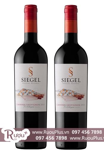 Rượu vang Siegel Special Reserve Cabernet Sauvignon giá tốt