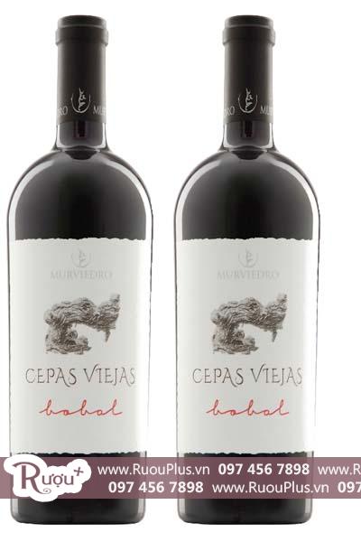 Rượu vang Vang Tây Ban Nha Cepas Viejas Red Bobal