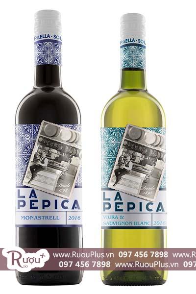 Rượu vang Vang Tây Ban Nha La Pepica Red & White