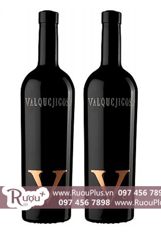 Rượu vang Vang Tây Ban Nha V8 Valpuejigoso