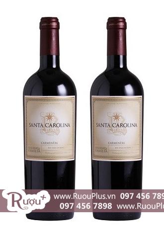 Rượu vang Chile Santa Carolina Reserva De Familia Carmenere