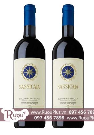 Rượu vang Ý Sassicaia Bolgheri
