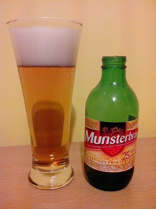Bia Nhập Khẩu chai Munsterbrau Lager Beer
