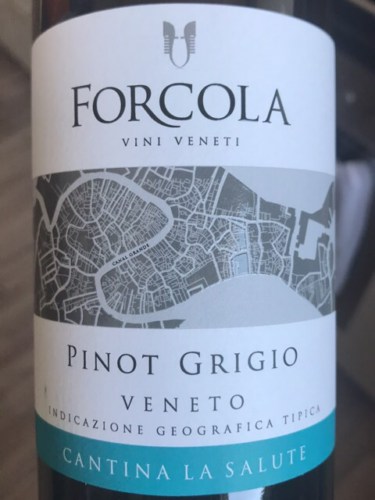 Rượu vang Ý Forcola Pinot Grigio
