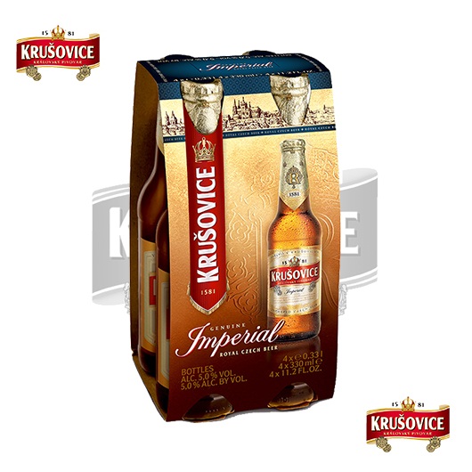 Bia Tiệp Krusovice Imperial 330ml