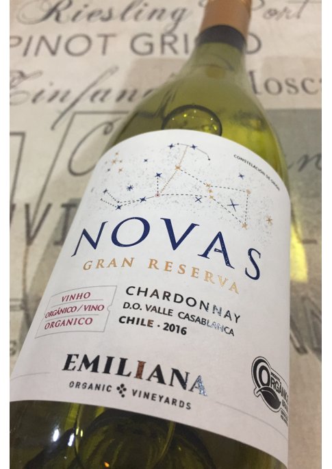 Rượu vang Chile Novas Gran Reserva Chardonnay