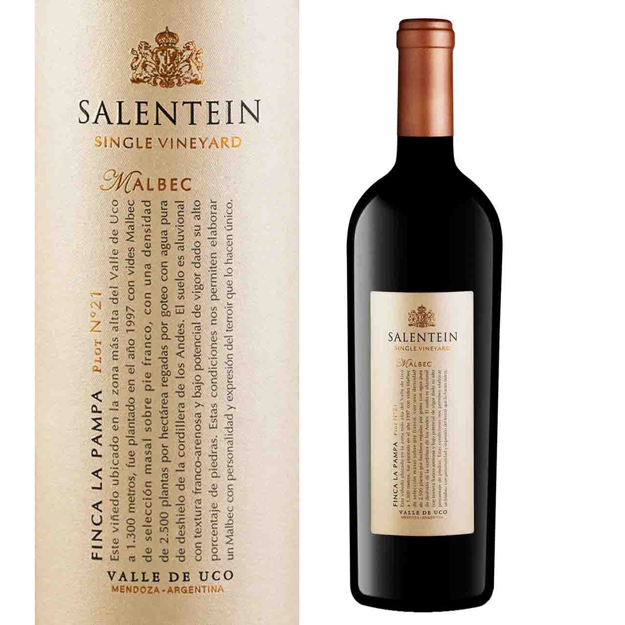 Rượu vang Argentina Salentein Single Vineyard Malbec