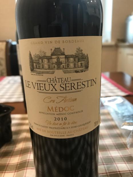 Rượu vang Chateau Le Vieux Serestin Medoc Cru Artisan