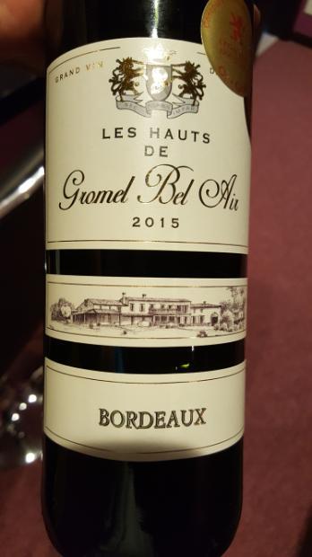 Rượu vang Château Les Hauts de Gromel Bel Air