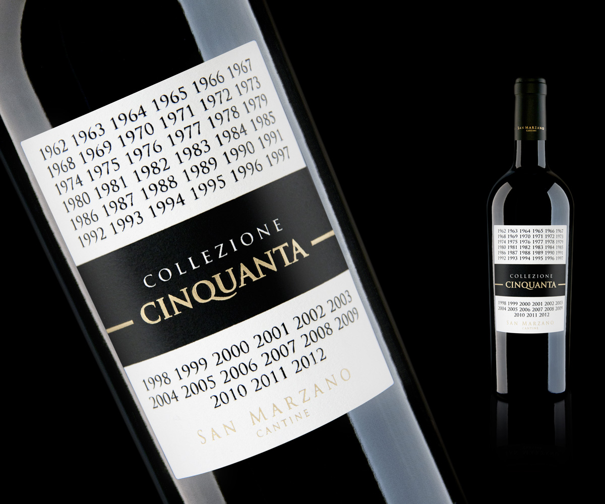 Sản xuất Rượu vang Ý Collezione Cinquanta - Vang 50 năm