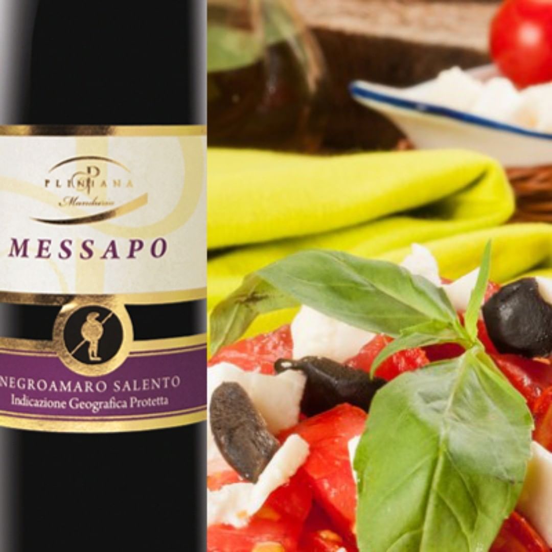 Rượu vang Ý Messapo Salento Negroamaro