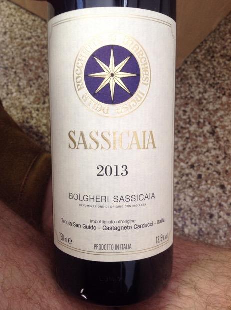 Rượu vang Ý Sassicaia Bolgheri