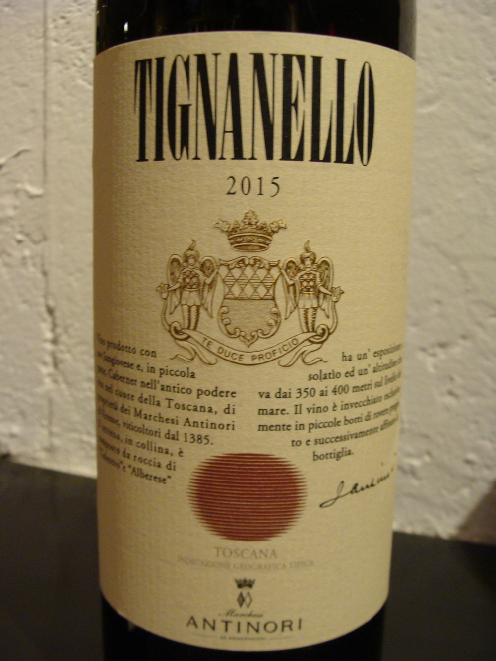 Rượu vang Ý Tignanello Marchesi Antinori