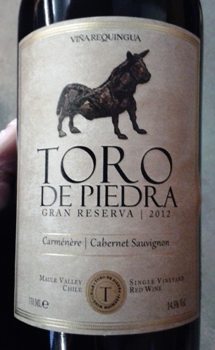Rượu vang Chile Toro De Piedra gran reserva Cabernet Sauvignon 