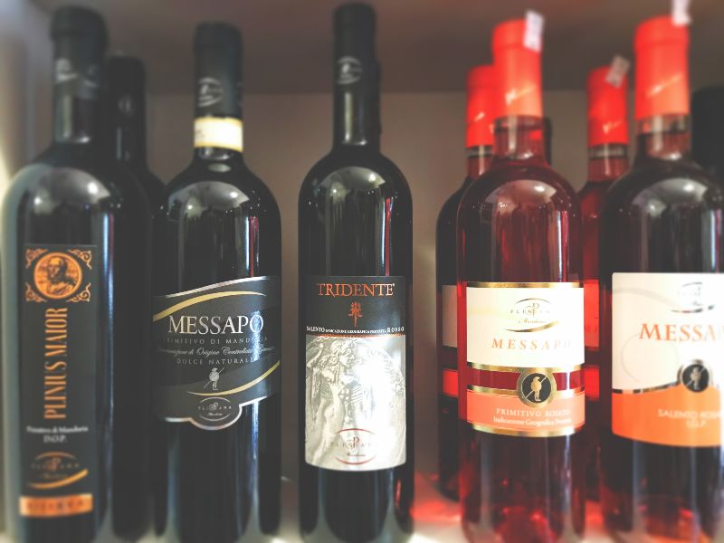 Rượu vang Ý Tridente Salento Rosso