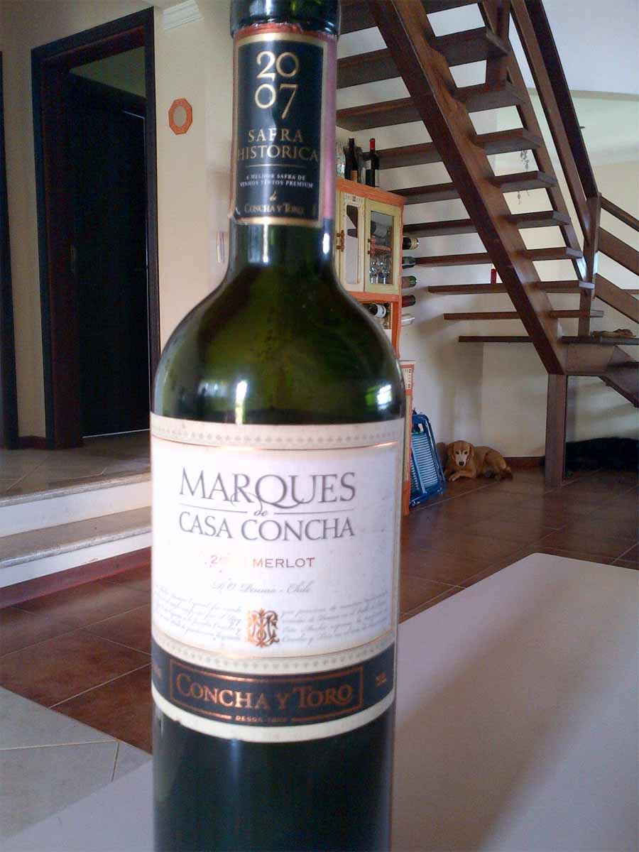 Rượu vang đỏ Chile Marques de Casa Concha Merlot