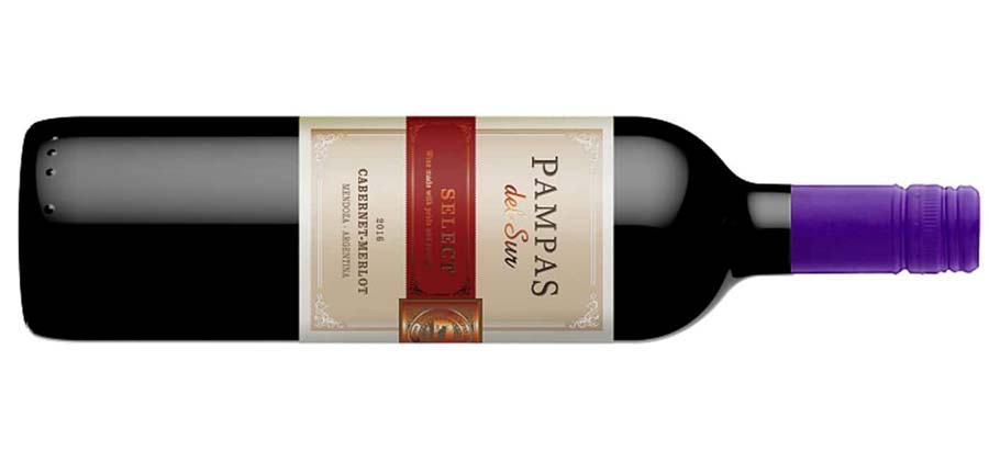 Rượu vang Argentina Pampas Del Sur Select Cabernet-Merlot