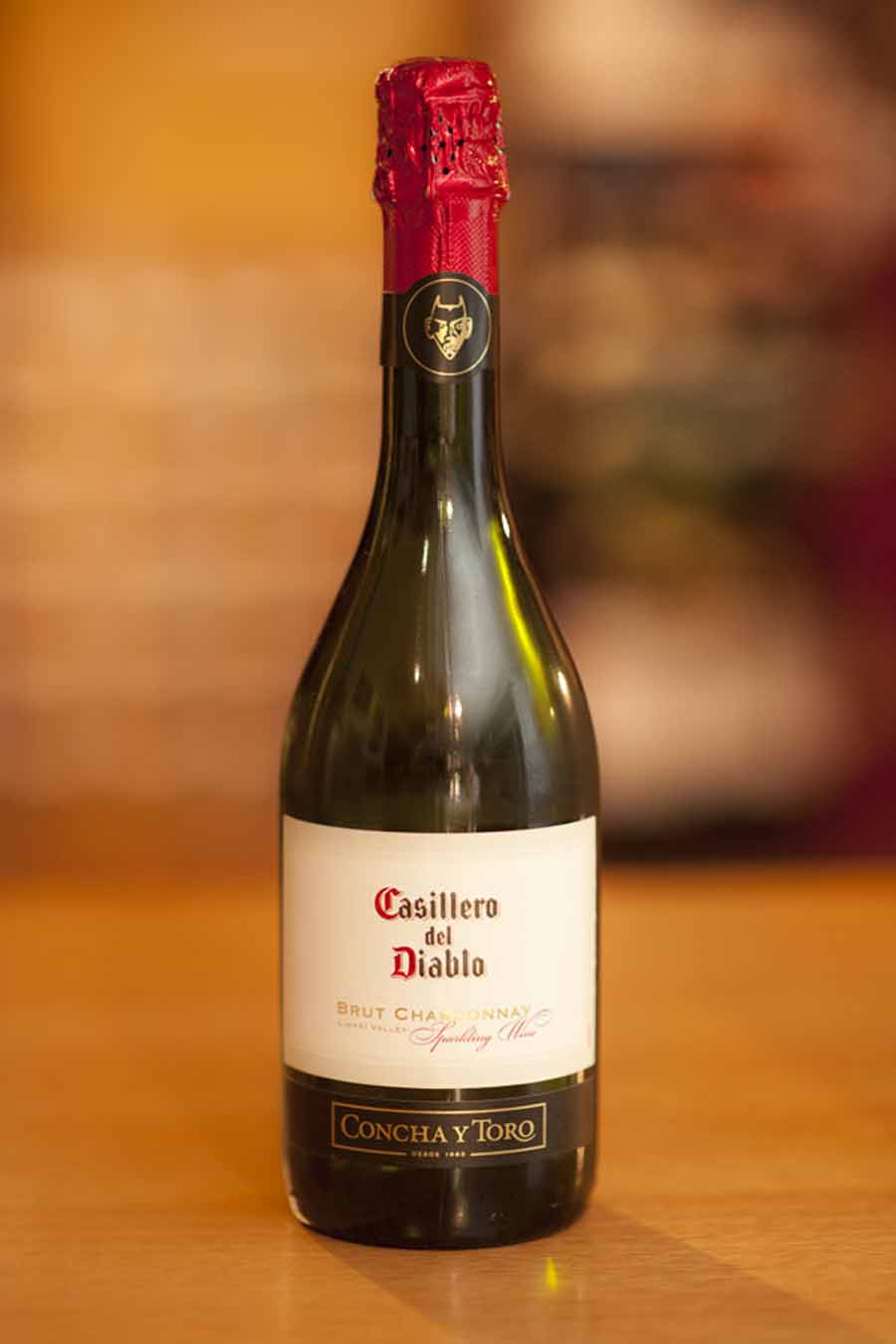 Vang Chile Casillero Del Diablo Brut Sparkling Chardonnay