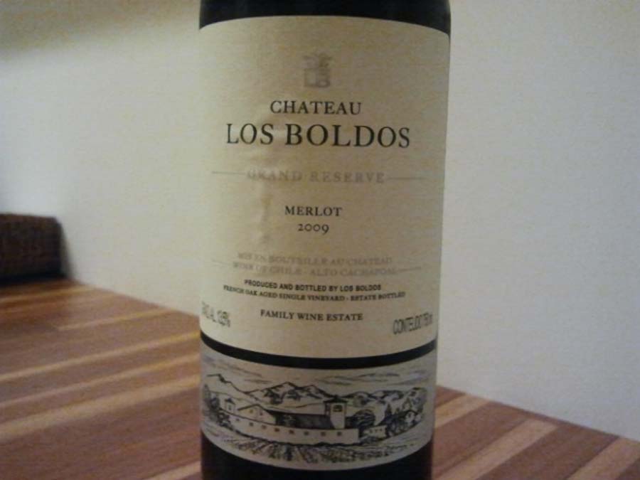 Rượu vang Chile Château Los Boldos Merlot