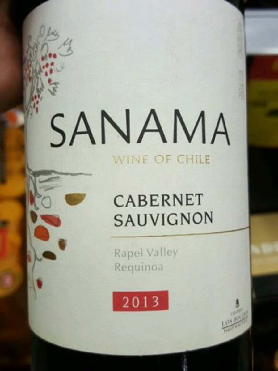 Rượu vang Chile Sanama Cabernet Sauvignon