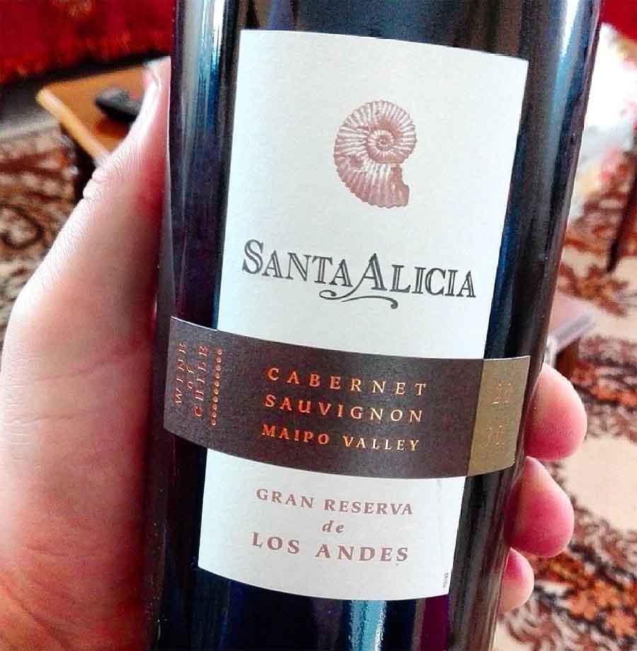 Rượu vang Chile Santa Alicia Cabernet Sauvignon Gran Reserva